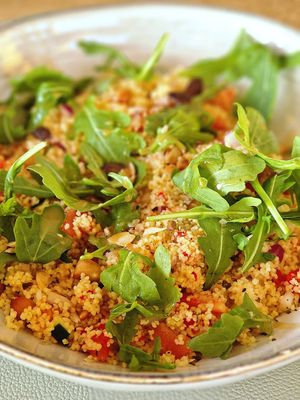 Couscous Marroquino at Oásis da Lagoa in Vila Nova De Santo Andre