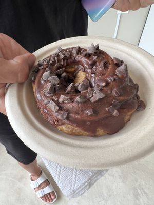 Gluten free donut  at The Better Donut - temporarily closed in Tulum