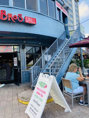 Stairway up to the thai restaurant 🇹🇭   at Thai On The Beach in Fort Lauderdale