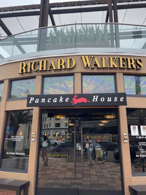  at Richard Walker's Pancake House in Carlsbad
