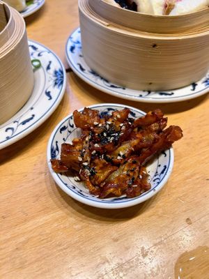 Fried pears  at Boke Bowl in Portland