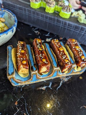 Tofu taquitos at SUSHISAMBA in Dubai