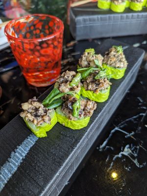 Sushi appetizer at SUSHISAMBA in Dubai