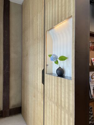 Tokonoma   at Cafe Gallery Sun 燦 in Kyoto