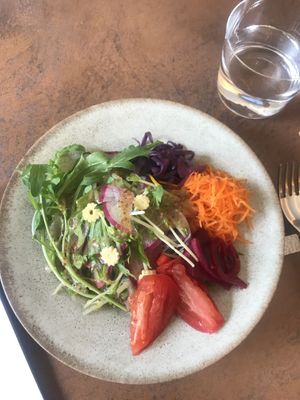 Salad  at Cafe Gallery Sun 燦 in Kyoto
