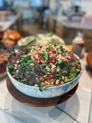 Soba-Nudeln at Café "das Goldstück" in Vienna