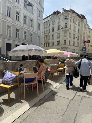   at Café "das Goldstück" in Vienna