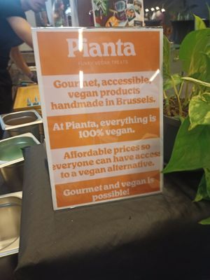 Their stand at Pianta in Brussels