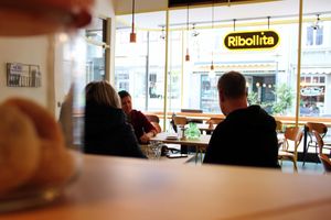 A look into the café. at Ribollita in Coburg
