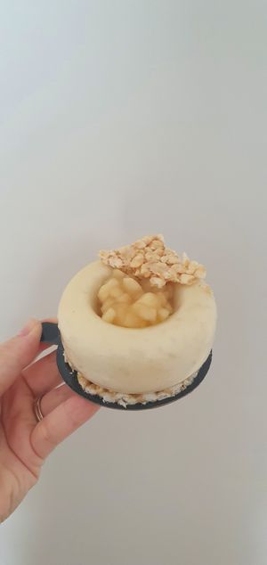Apple/ricepudding at Baltram - Feine Patisserie in Salzburg