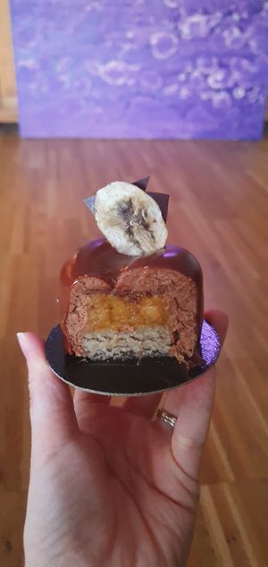 Choc banana at Baltram - Feine Patisserie in Salzburg