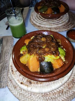 Couscous at Atay Cafe in Marrakech