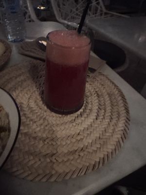 Beetroot and gingerr  at Atay Cafe in Marrakech