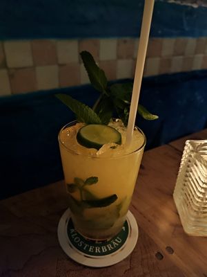 Vegan mojito at Enchilada in Freiburg