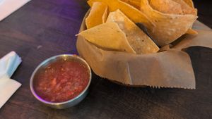 Chips and salsa at Pepe's Cantina in Debary