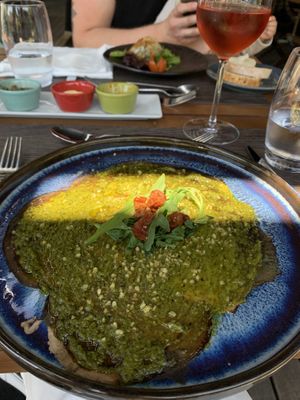 Vegan portobello carpaccio   at Essencia in Porto