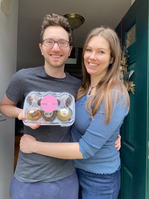 My husband loved his surprise birthday delivery! at veegmyeats in Bloomfield