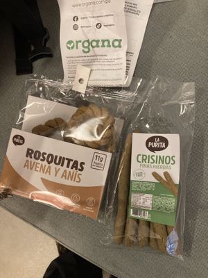 Vegan Crisano  at Organa Miraflores in Lima