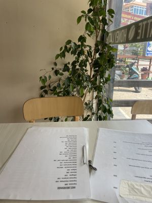   at Kissaten Cafe and Bakery in Pokhara