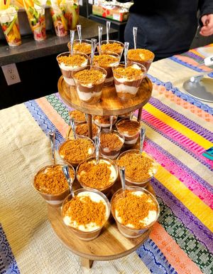 Horchata Chocolate Parfait at Vegan Chula at 51 & Tel in Oakland