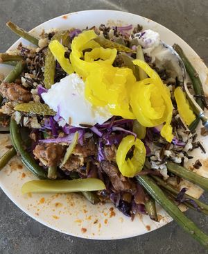 Vegan Nuclear Assault (Chilis n Veg)  at Angelus Ave Catering in Los Angeles