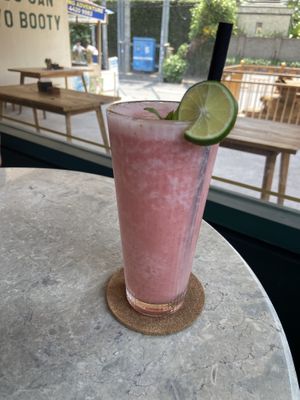 Banana-strawberry Juice  at Beach Bowl Seminyak in Seminyak