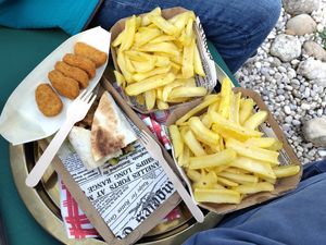  at Rex's Bar at ECO River Camp in Radovljica