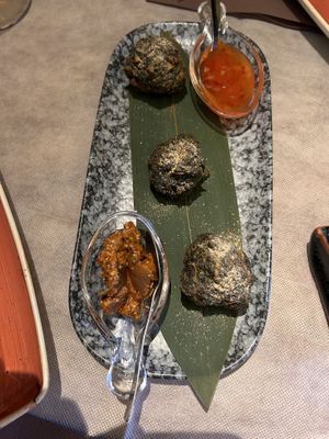 Pakora  at Buddha Soul in Venice