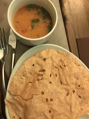 Dahl (vegan) at Buddha Soul in Venice