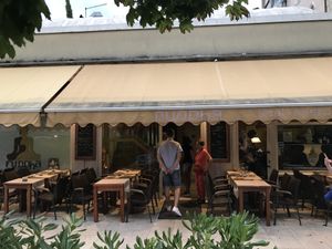 Buddha bar from outside  at Buddha Soul in Venice