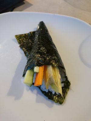 Temaki vegan at Buddha Soul in Venice