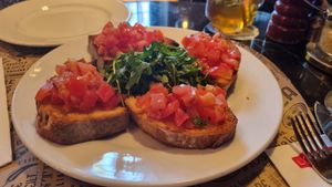 Bruschetta at L'Osteria - Künstlerhaus München in Munich