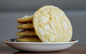 Vegan Lemon Drop Cookies at Castle Home Bakery in Collinsville