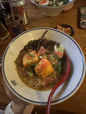 Chilli tofu ramen   at Tonkotsu  in Brighton