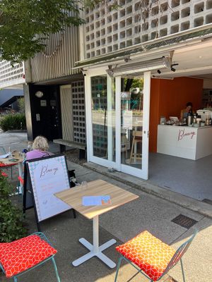   at Blessings Cafe in St Kilda