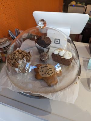 Vegan and gluten free treats at Blessings Cafe in St Kilda