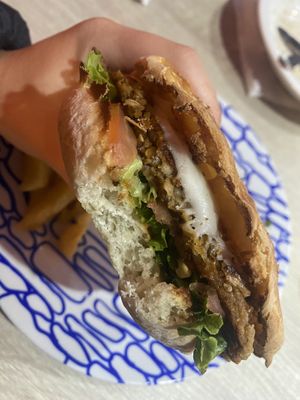   at Aristoteles Confiteria Bar in Ushuaia