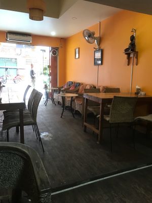 Café Soleil intérieur  at Cafe Soleil in Phnom Penh