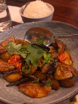 Potatoes  at Uncle Wang in Brisbane