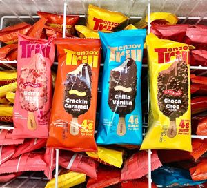 Ice creams  at The 100 Café in Dubai