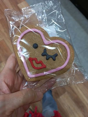 Vegan cookie at Costa Coffee in Selsdon