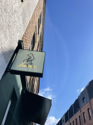 Outside  at Café Lumos in Cologne