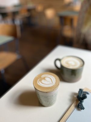 Flat white oat   at Café Lumos in Cologne
