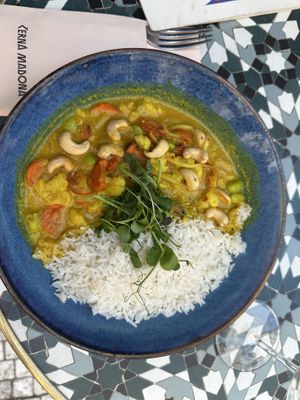 Cauliflower curry   at Černá Madona Celetná in Prague