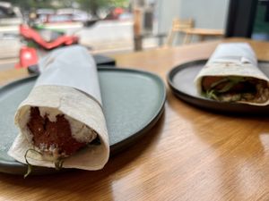 Falafel wraps   at Hummus Heads - Sathorn in Bangkok