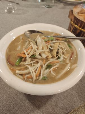 Curry verde adaptado para ser vegano at Casa Lili in Teulada