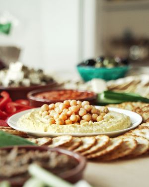 Grazing table at Plant Based Kitchens in Gravesend