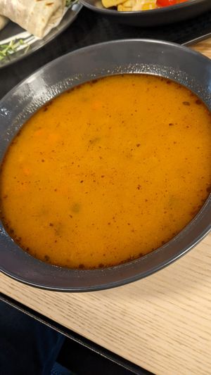 Soup at Veg Stop in Riga