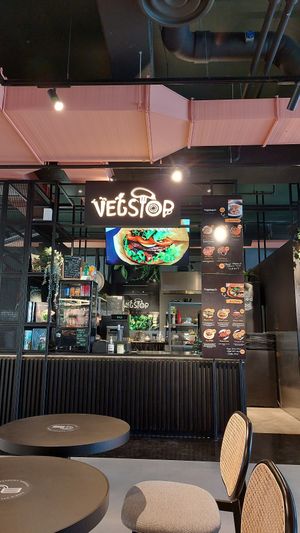 Outside at Veg Stop in Riga