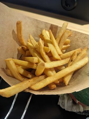 Fries at Veg Stop in Riga